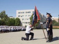 Зимницкая Н.А. - ГИП - Торжественная церемония прощания со Заменем Ростовского юридического института МВД России