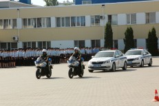 Буурел А.В. - ГИП - Показательные выступления сотрудников ГАИ на плацу Волгоградской академии МВД России